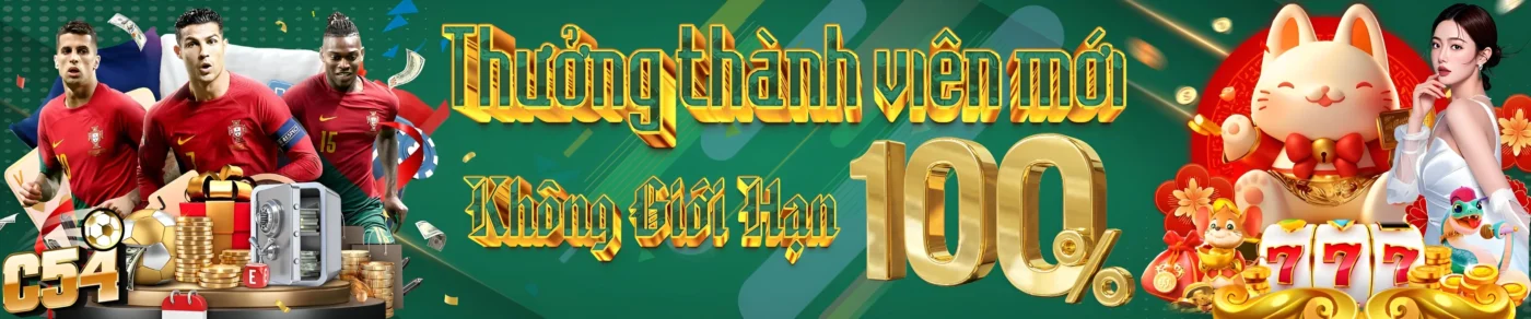 Thưởng thành viên mới không giới hạn
