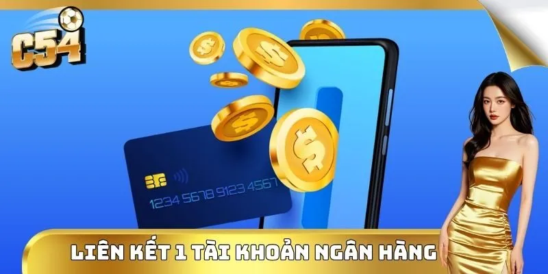 Rút thưởng liên kết với 1 tài khoản ngân hàng